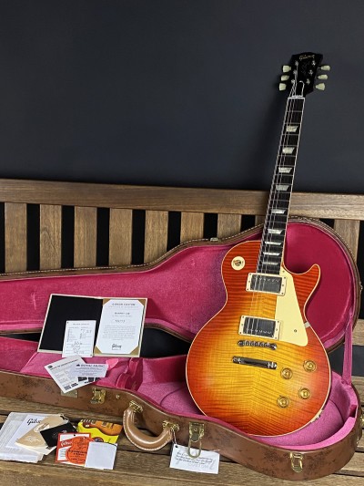 Gibson Custom Murphy Lab 59 Les Paul Ultra Light Aged Sunrise Teaburst